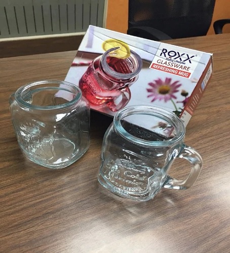 India Desire : Buy ROXX Refreshing Mugs, 450 ML, Set of 2 At Rs 75 From Pepperfry